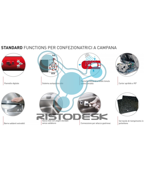 Macchina sottovuoto a campana: system 45