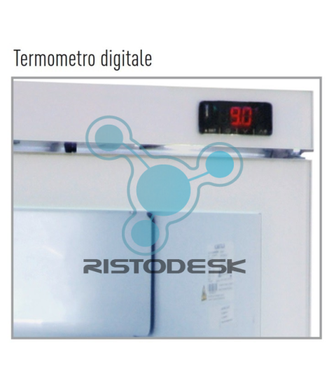 Frigo per bibite-statico con agitatore--2°C/+10°C-verniciato bianco-342  litri-5 griglie cm51x41-cm60x62x185h