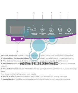Macchina sottovuoto a campana: astra|Ristodesk